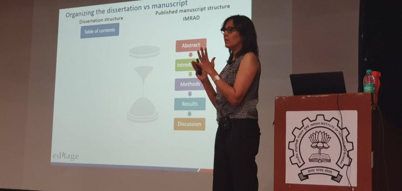 CACTUS hosts workshop on science writing and research communication for over 200 research scholars at IIT Bombay